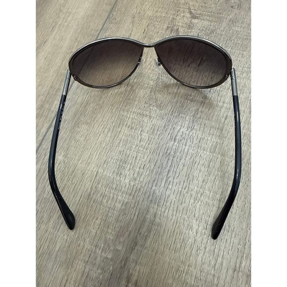 Tom Ford Francesca TF187 08B Oversized Sunglasses Brown Gradient Lens Italy